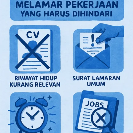 Kesalahan Fatal dalam Melamar Pekerjaan yang Harus Dihindari