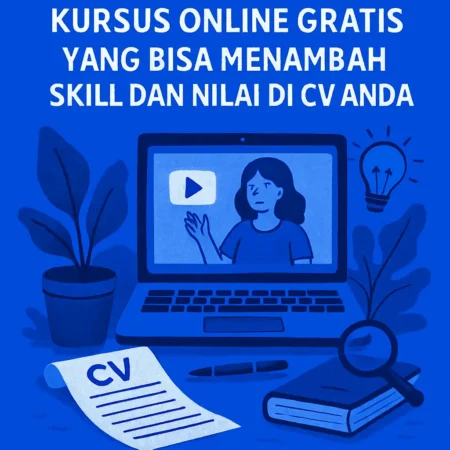 Kursus Online Gratis yang Bisa Menambah Skill dan Nilai di CV Anda