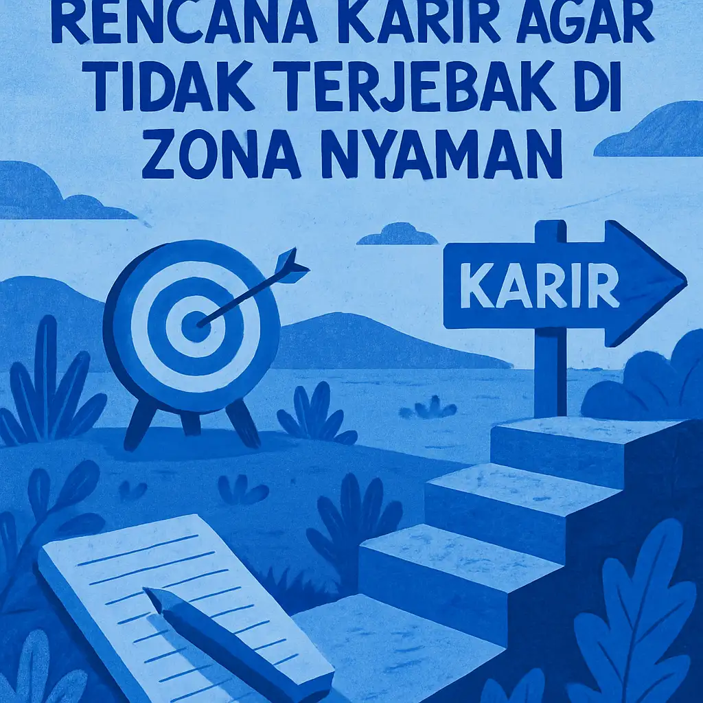 Langkah Cerdas Menyusun Rencana Karir agar Tidak Terjebak di Zona Nyaman