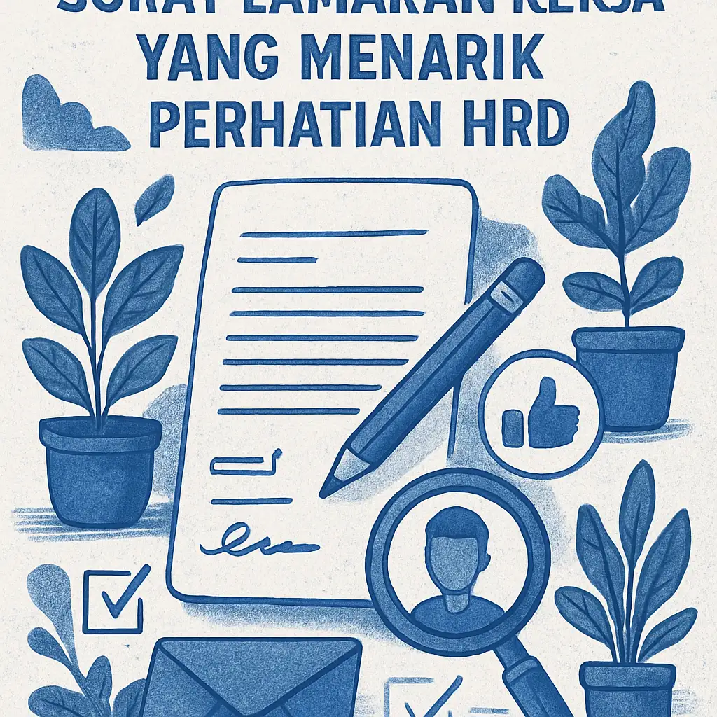 Cara Menulis Surat Lamaran Kerja yang Menarik Perhatian HRD